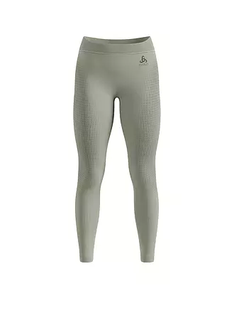 ODLO | Damen Funktionshose PERFORMANCE WARM ECO | grau